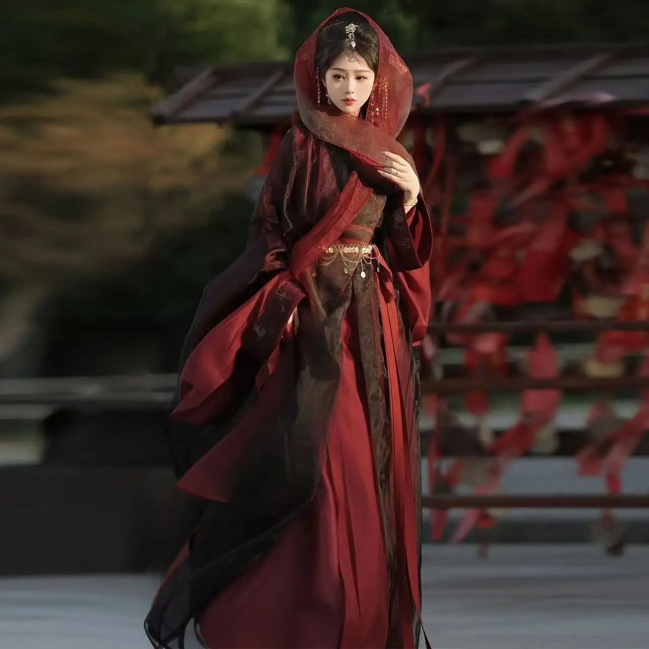 Предварительный период древнего воина hanfu - Фотография_4