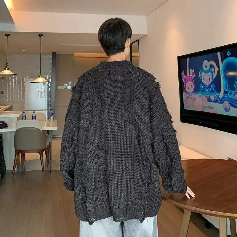 Винтажные однотонные вязаные пуловеры 202 - Фотография_6