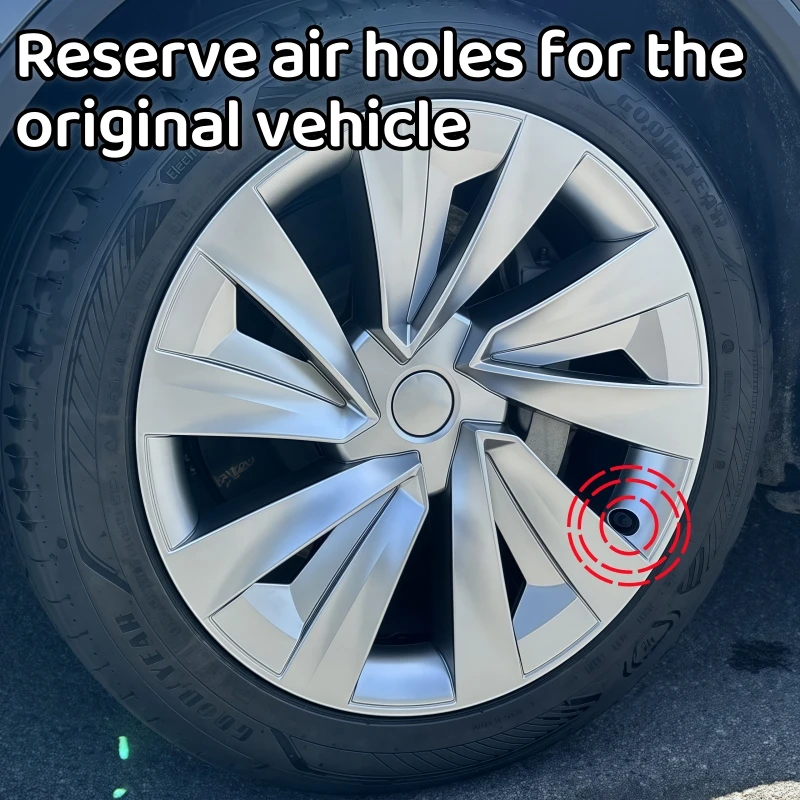 Колпаки 19 дюймов для tesla model y juniper performance - Фотография_4