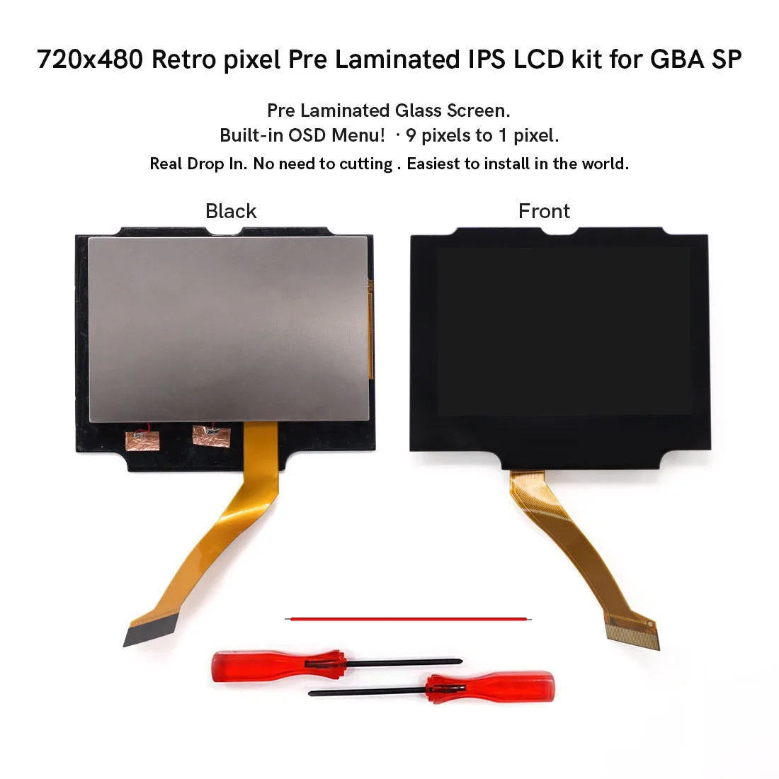 Ламинированный v5 ips gba sp комплекты - Фотография_4