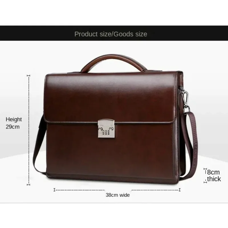 Новая кожаная сумка для мужчин - Фотография_4