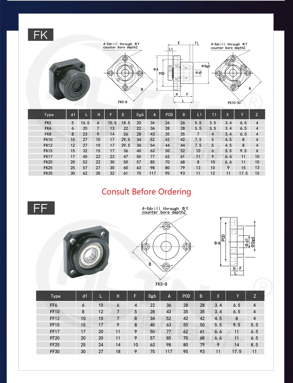 Ek8 ek10 ek15 ek20 ek25 кронштейн - Фотография_4