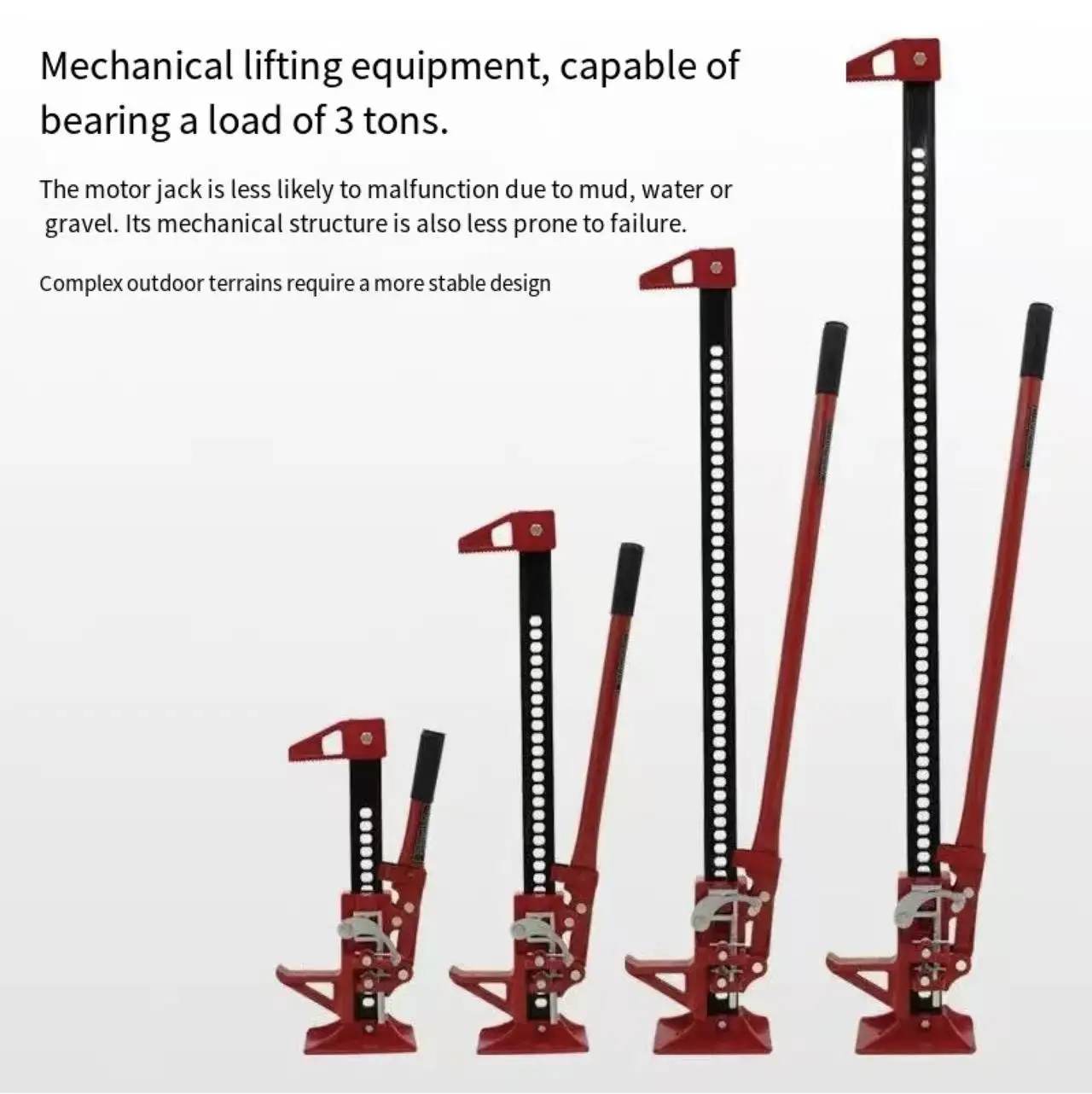 3-тонный стальной домкрат с высоким подъемом для фермы - Фотография_3