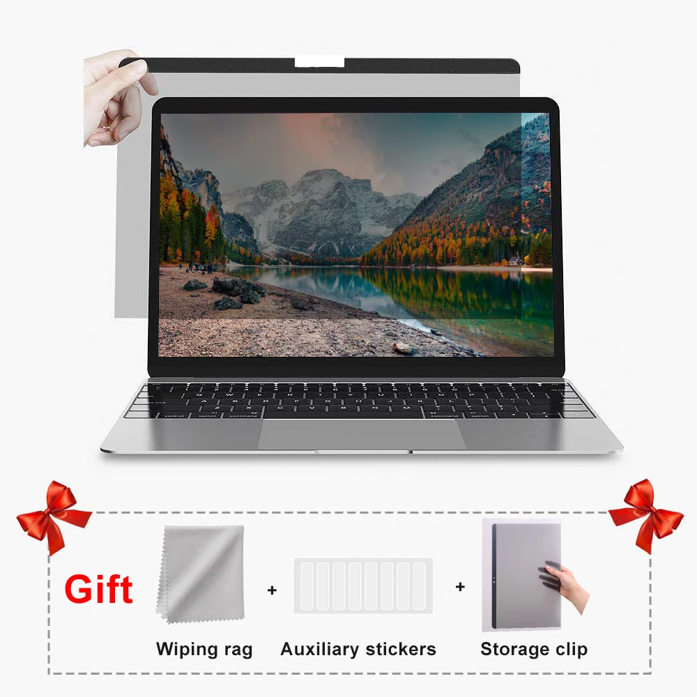 Магнитная защита экрана от подглядывания для macbook air 13 - Фотография_2