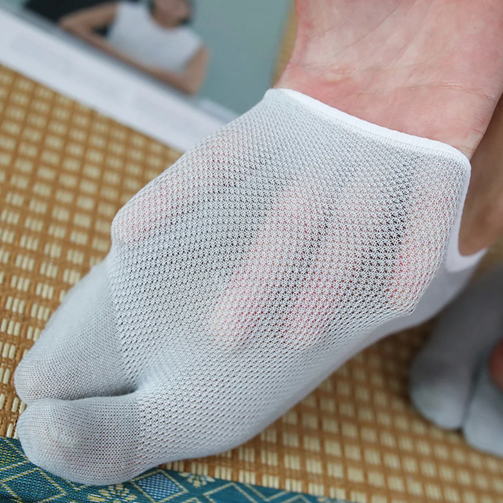 5 пар невидимых летних сетчатых носков в японском стиле - Фотография_6