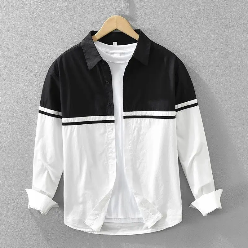 Мужская рубашка с длинным рукавом - Фотография_2