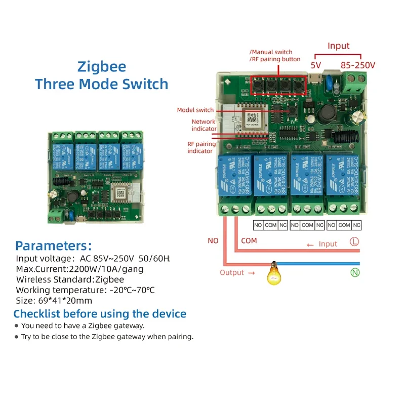Смарт-переключатель tuya zigbee - Фотография_6
