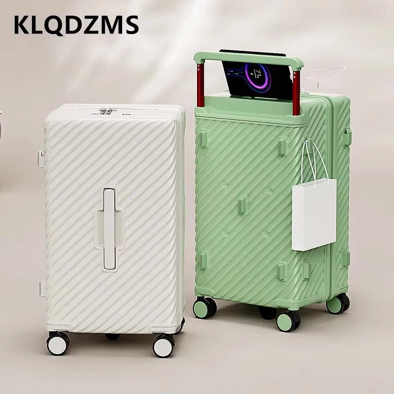 Klqdzms мужской чемодан большой вместимости