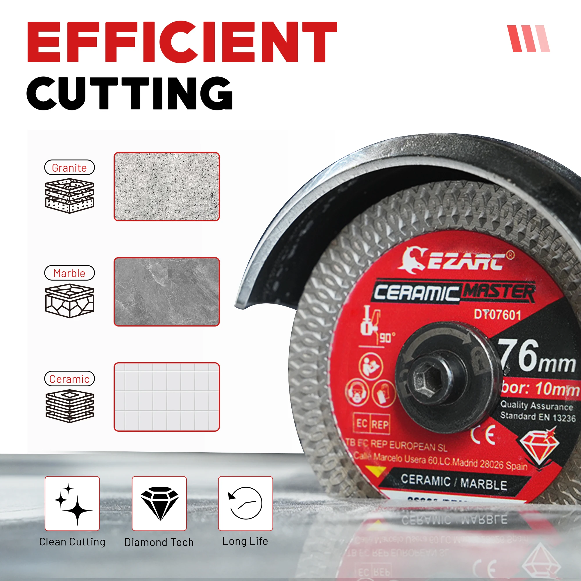 76 мм алмазный отрезной диск - Фотография_4