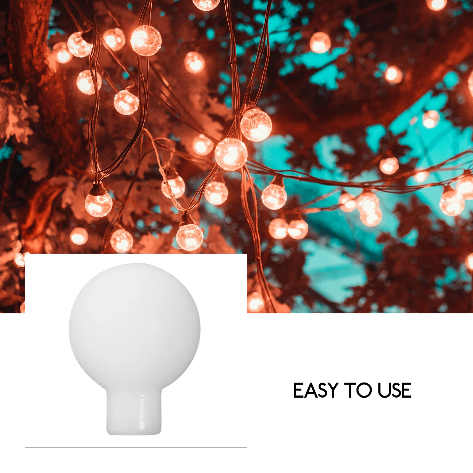 1,9 см гирлянда абажур из абс-пластика