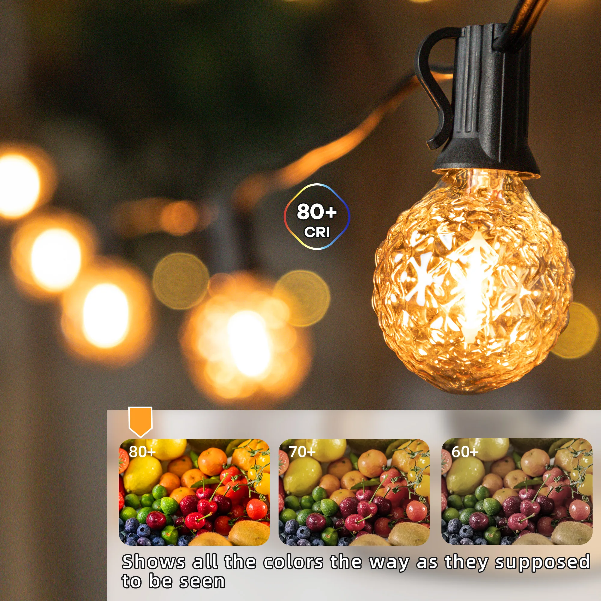 G40 декоративные фотолампы в форме алмаза - Фотография_5