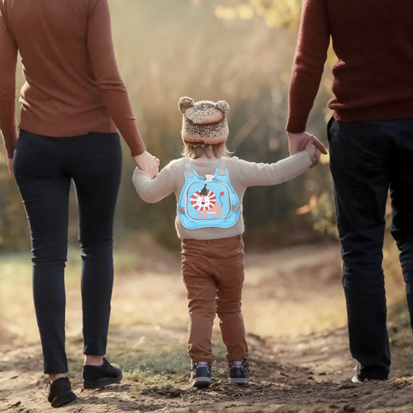 1 комплект, рюкзак со львом для малышей