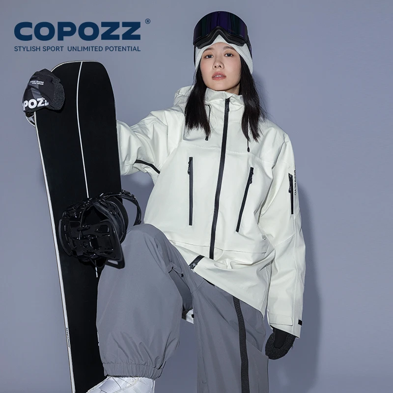 Copozz лыжные пальто зимние теплые