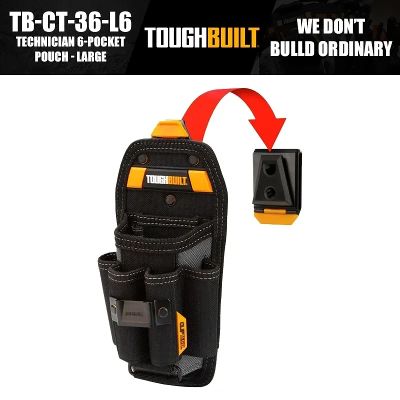 Toughbuilt tb-ct-36-l6 техник 6-карманный