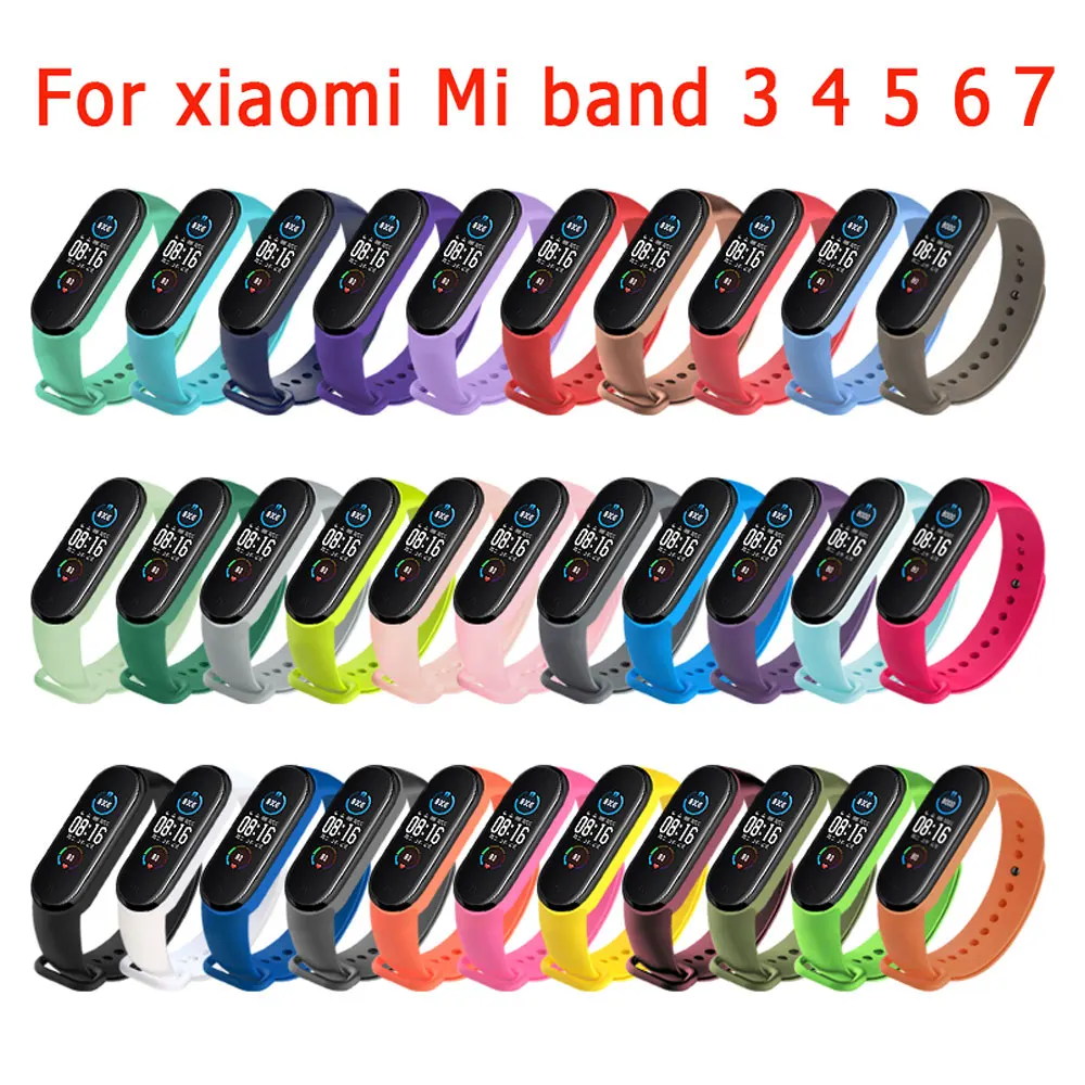Ремешок для часов xiaomi mi band 7 6 5 4 3