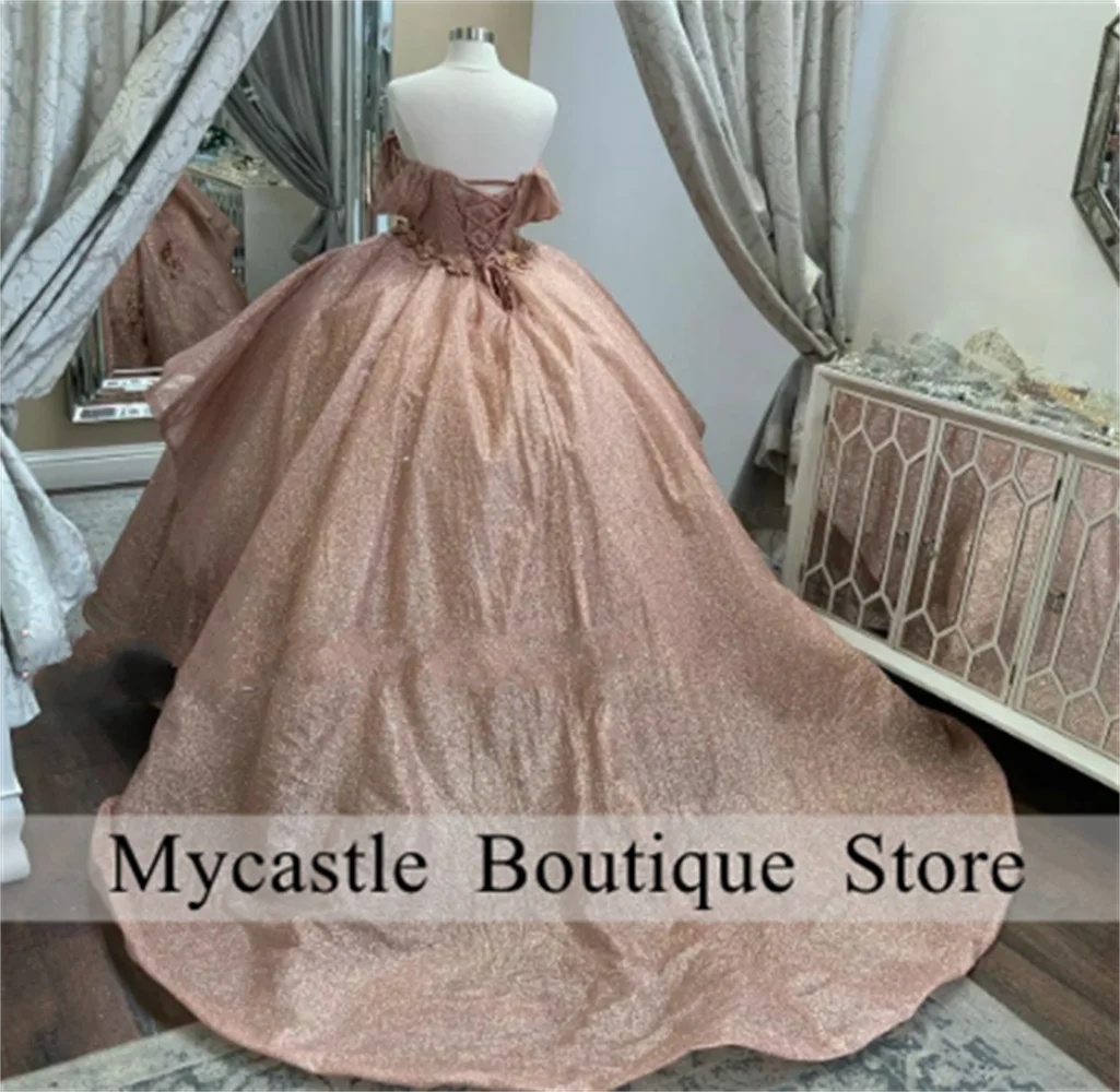 Платье quinceanera с открытыми - Фотография_3