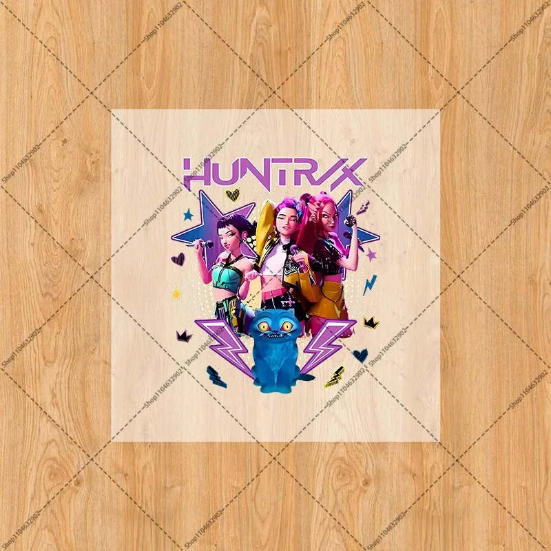 Kpop demon hunter iron on patches - Фотография_6