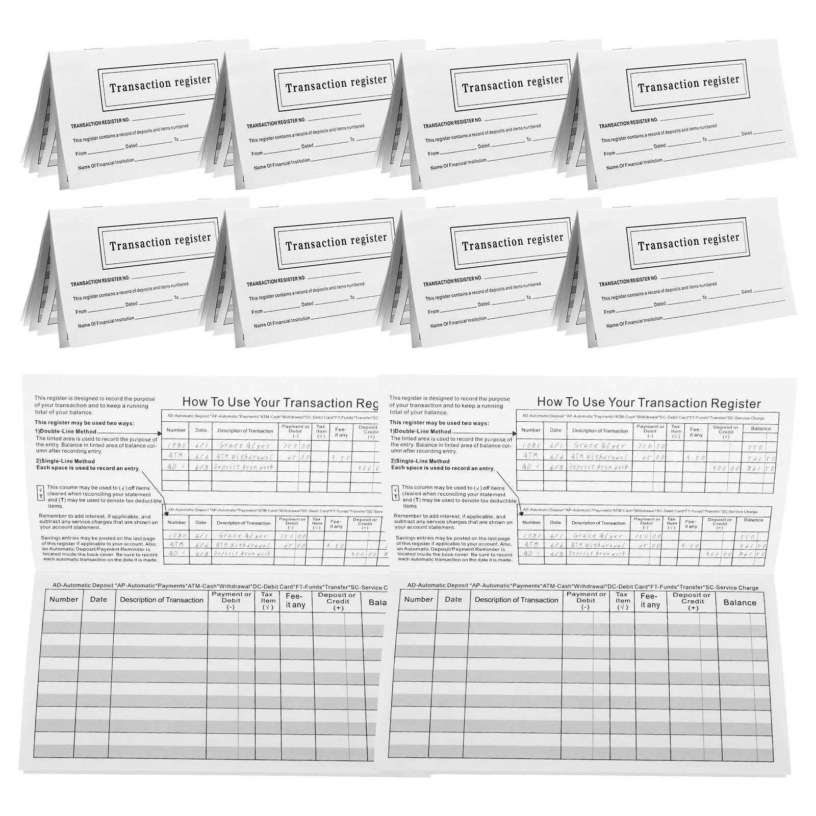 10 контрольных регистров