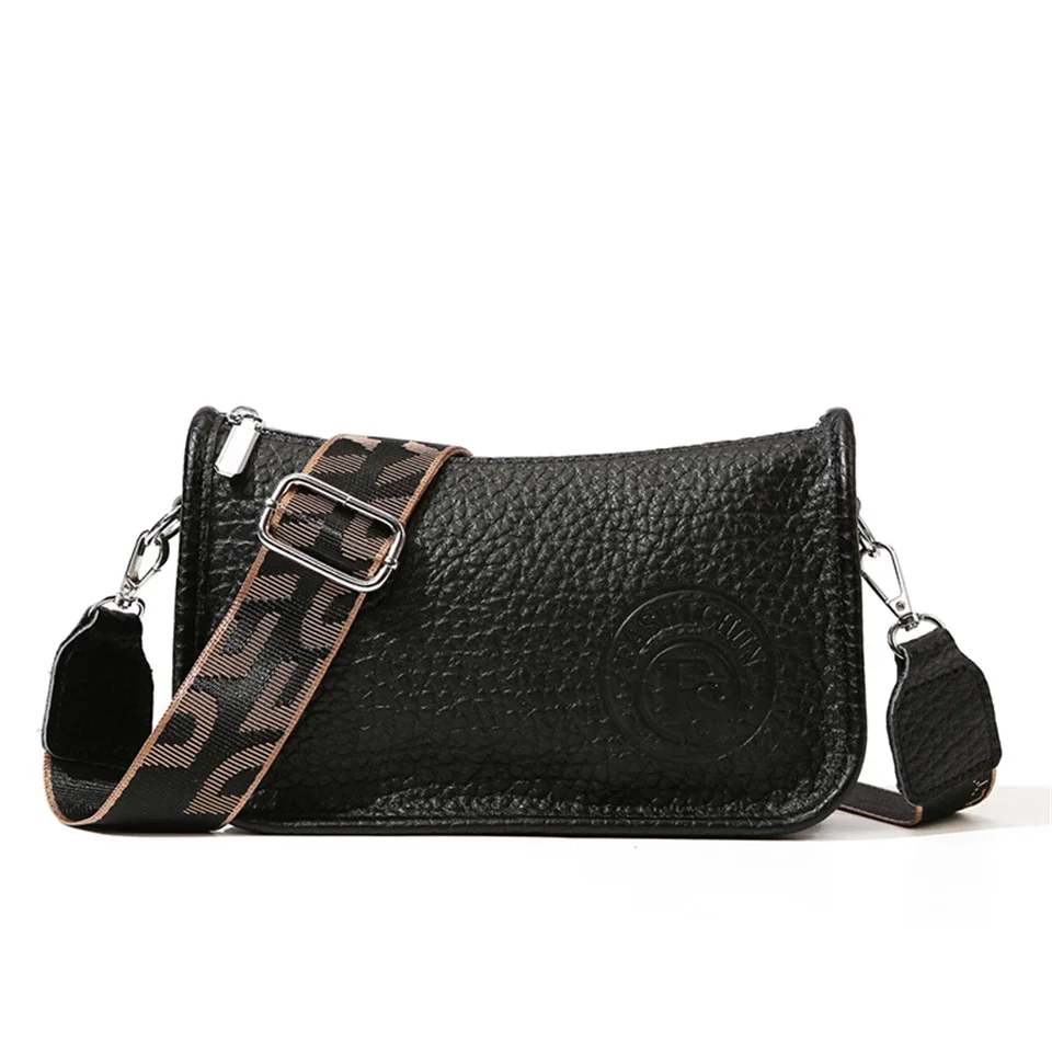 Женские сумки на плечо из натуральной яловой кожи