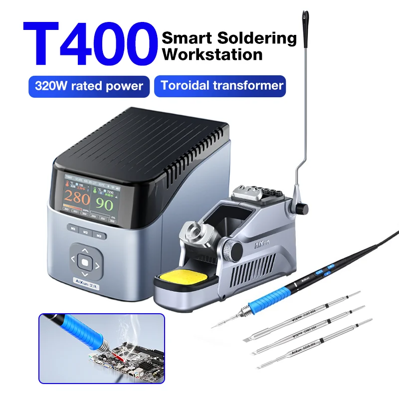 Умная паяльная станция aixun t400 - Фотография_3
