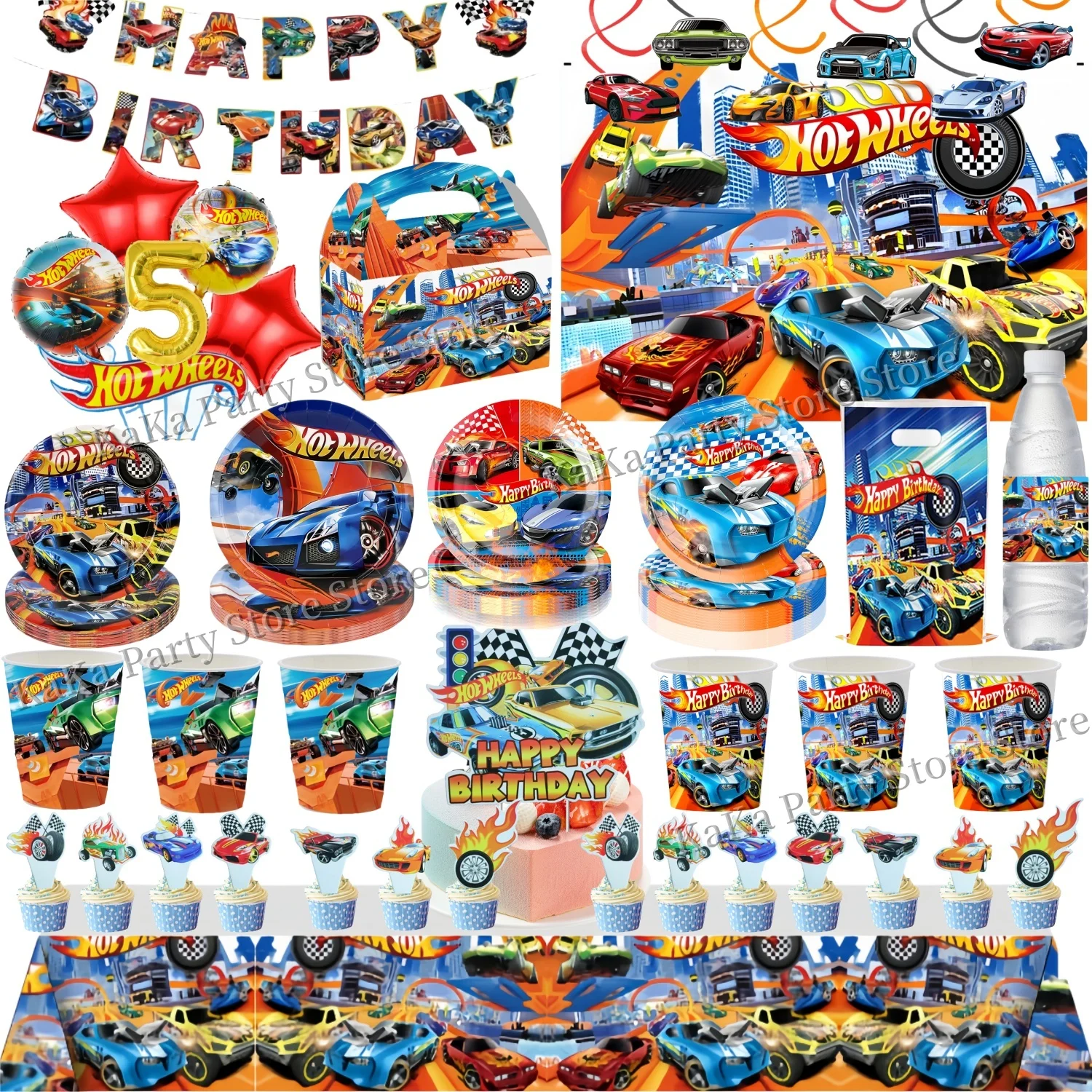 Hot wheels декор на день рождения