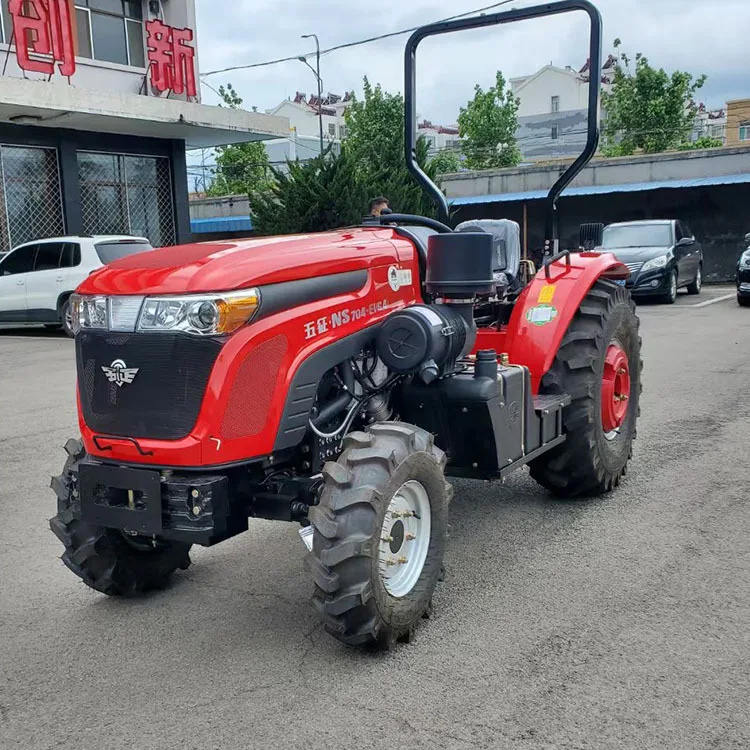 Садовый трактор мощностью 70 л.с. 4wd — конструкция узкого тела - Фотография_3