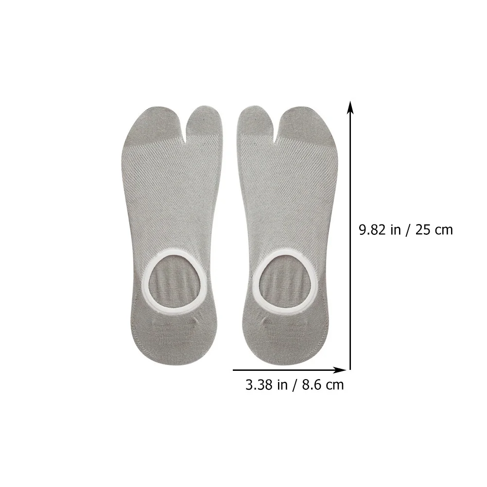 5 пар невидимых летних сетчатых носков в японском стиле - Фотография_5