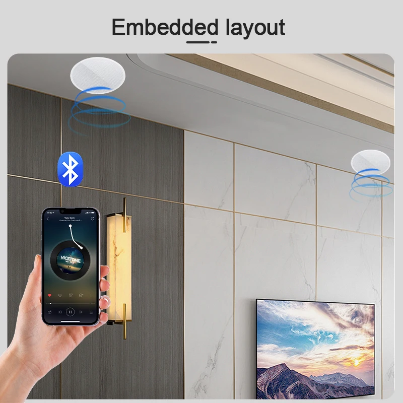 Мини-потолочный динамик bluetooth - Фотография_2