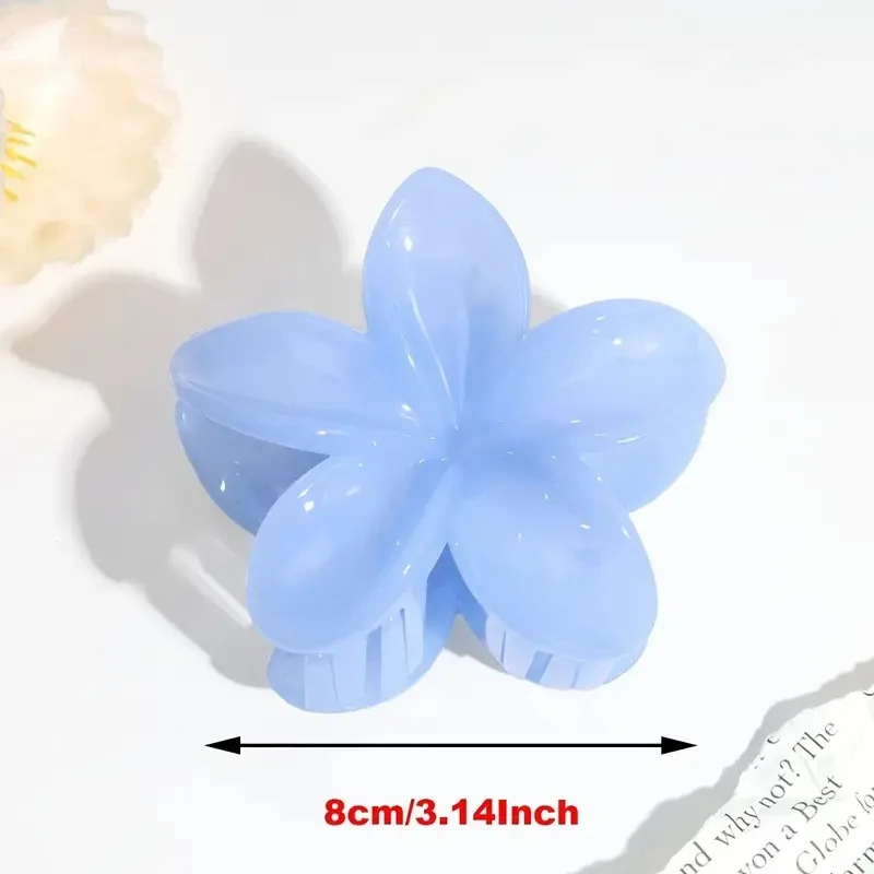 8 см женские пластиковые заколки - Фотография_2