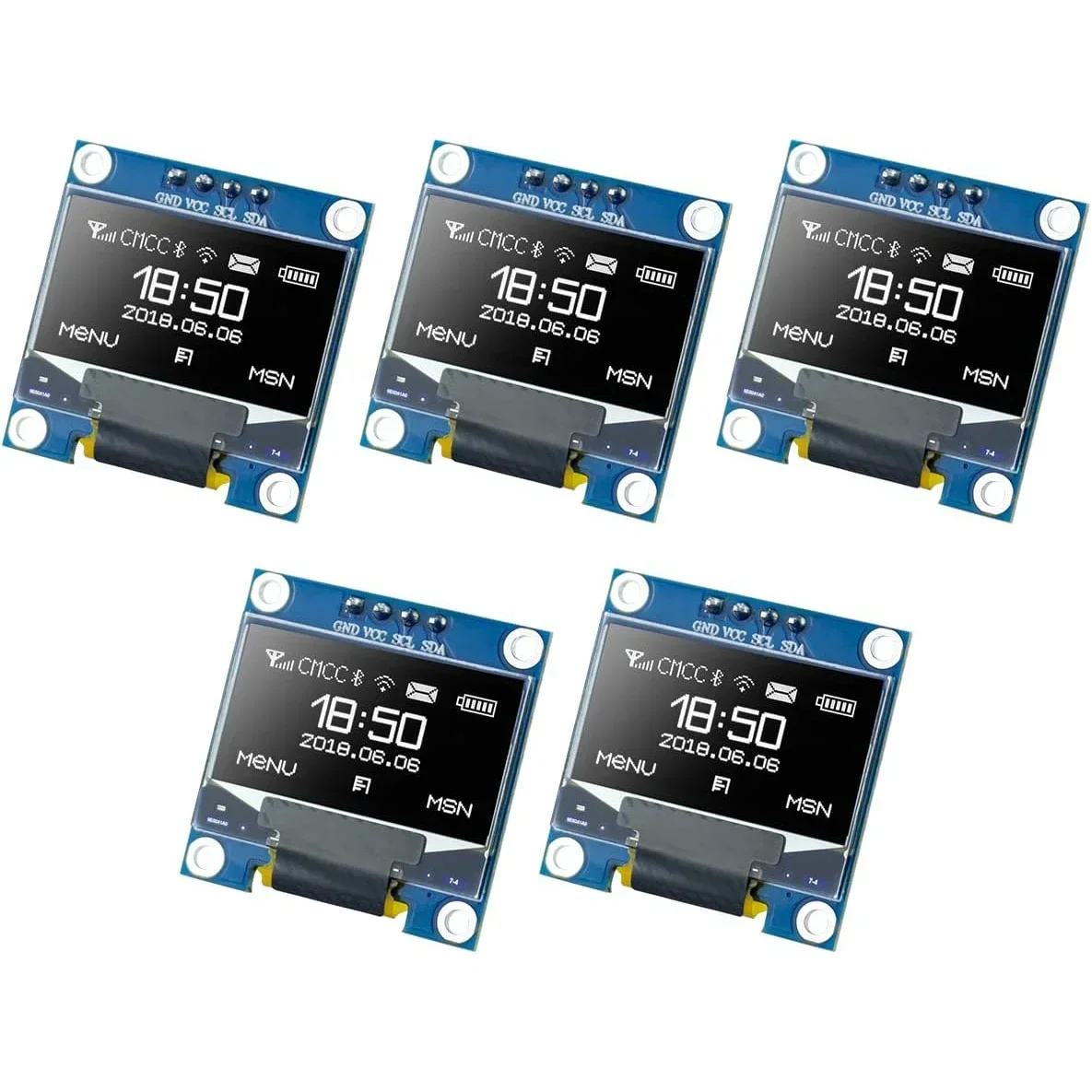 0,96-дюймовый oled-дисплей i2c iic - Фотография_5