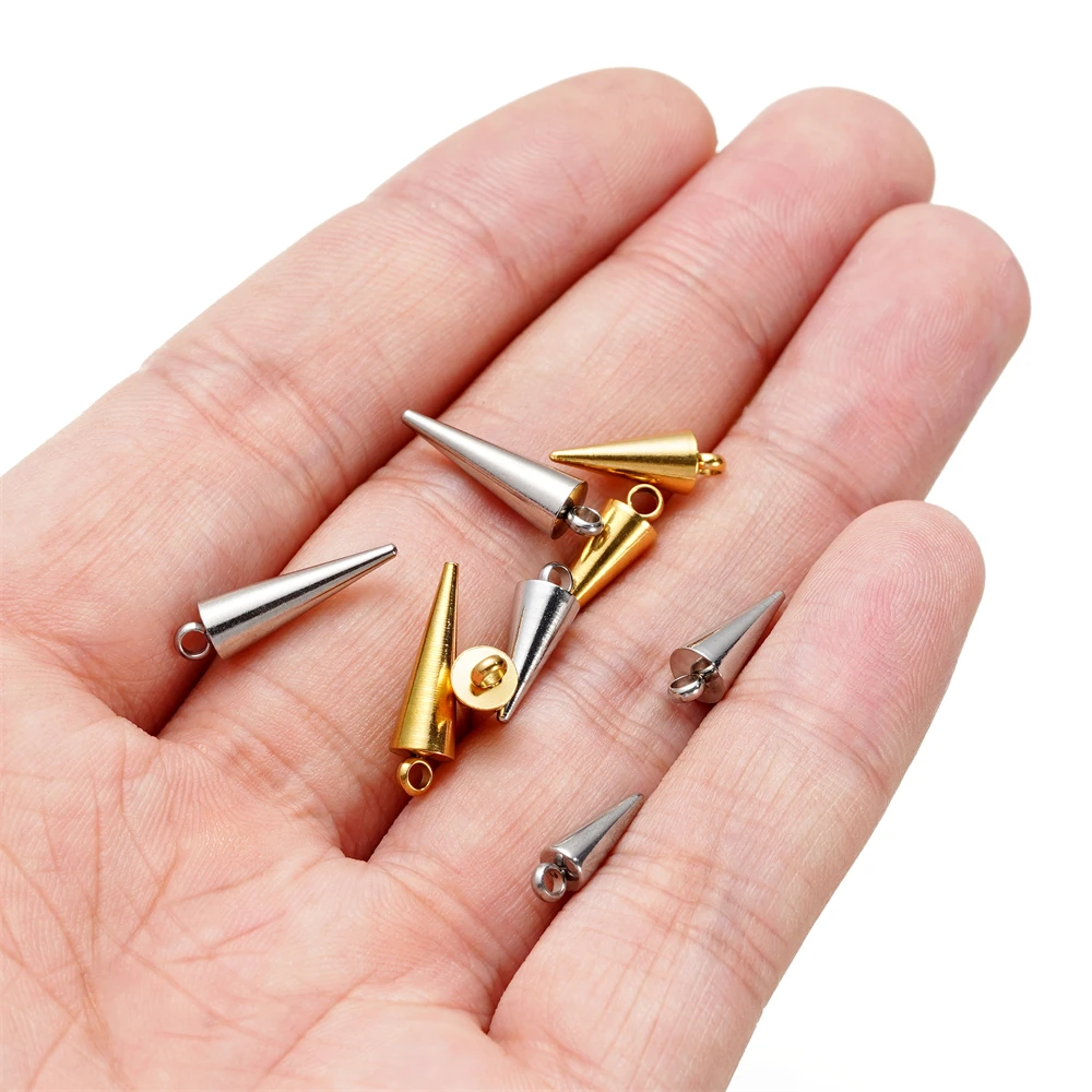 Подвески в виде конуса из нержавеющей стали - Фотография_6