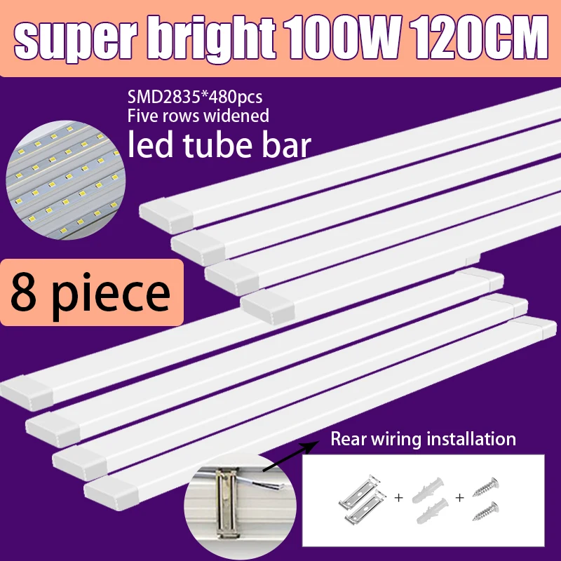 120 см светодиодные фонари трубка