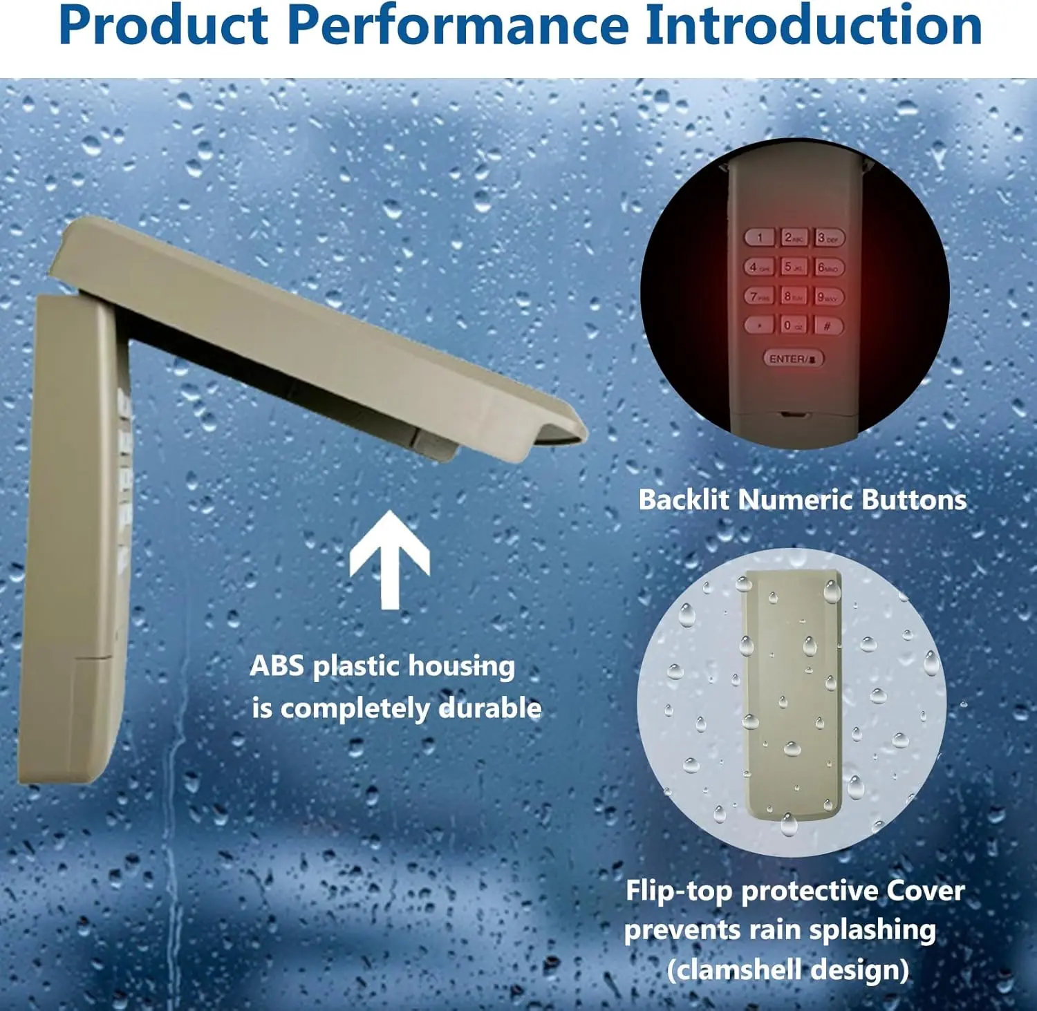 Универсальная клавиатура открывания гаражных ворот - Фотография_2