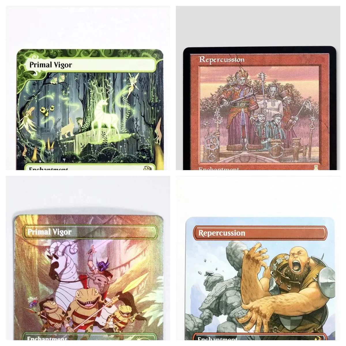 Vigor) holo tcg волшебная прокси-карточная - Фотография_2