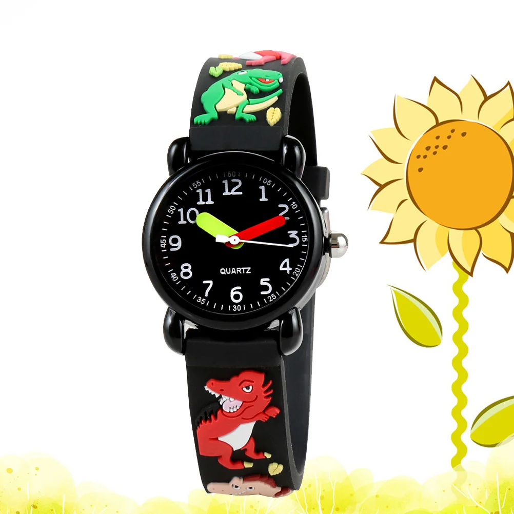 Детские часы с 3d мультяшным динозавром - Фотография_2