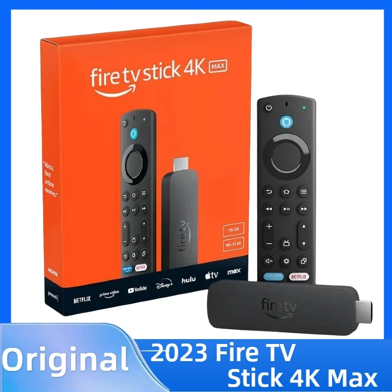 Оригинальное потоковое устройство amazon fire tv stick 4k max