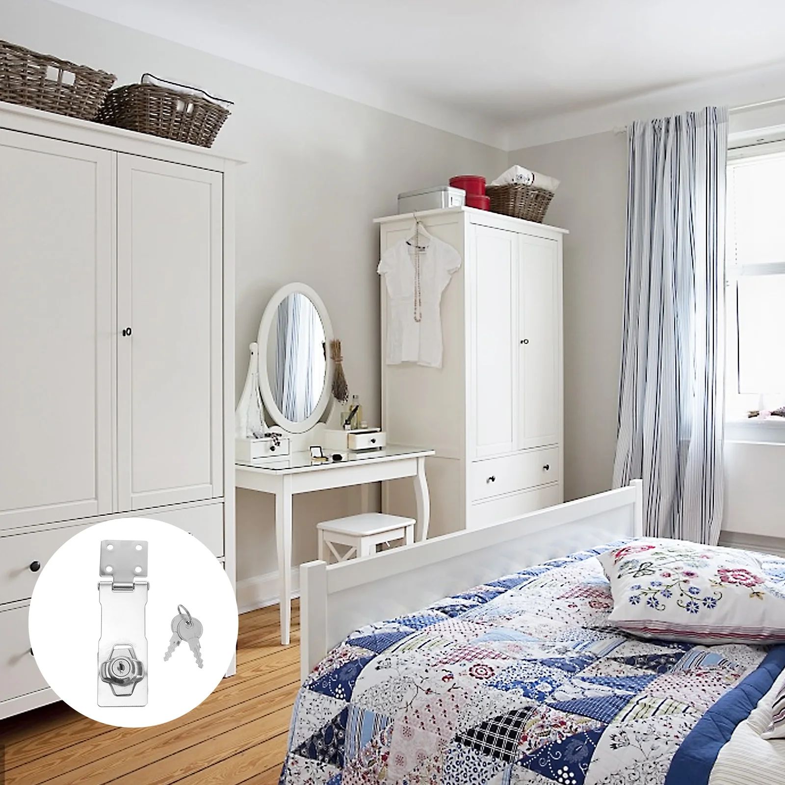 1 комплект дверных защитных застежек - Фотография_2