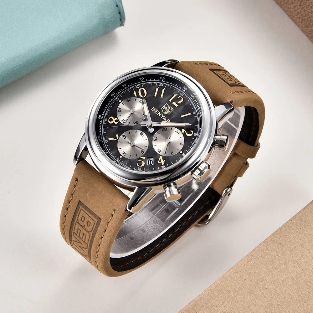 Часы наручные benyar мужские кварцевые - Фотография_5