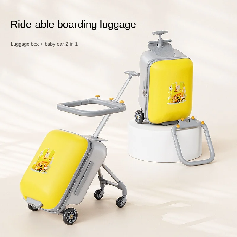 Детский чемодан на колесиках для верховой езды - Фотография_2