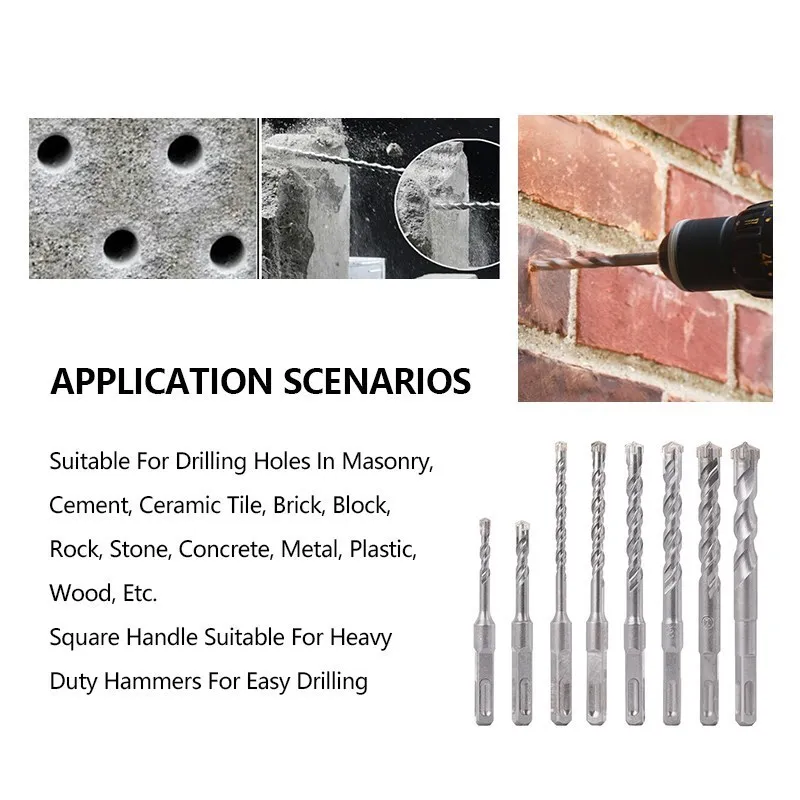 Сверло sds plus 6-16 мм с квадратным - Фотография_2