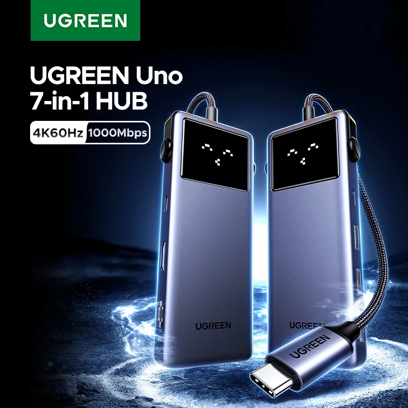 Ugreen uno usb c-концентратор type-c
