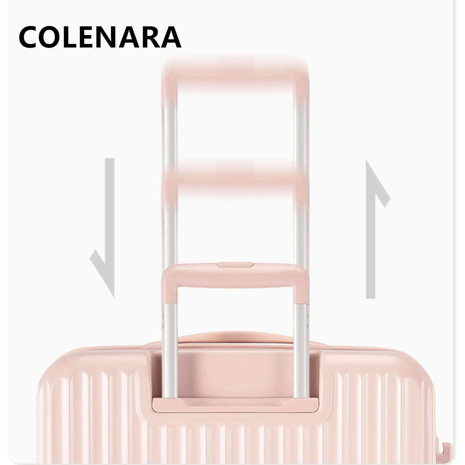 Чемодан colenara из абс-пластика + пк с передним отверстием для ноутбука - Фотография_4