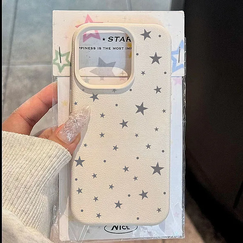 Чехол для телефона ins grey stars