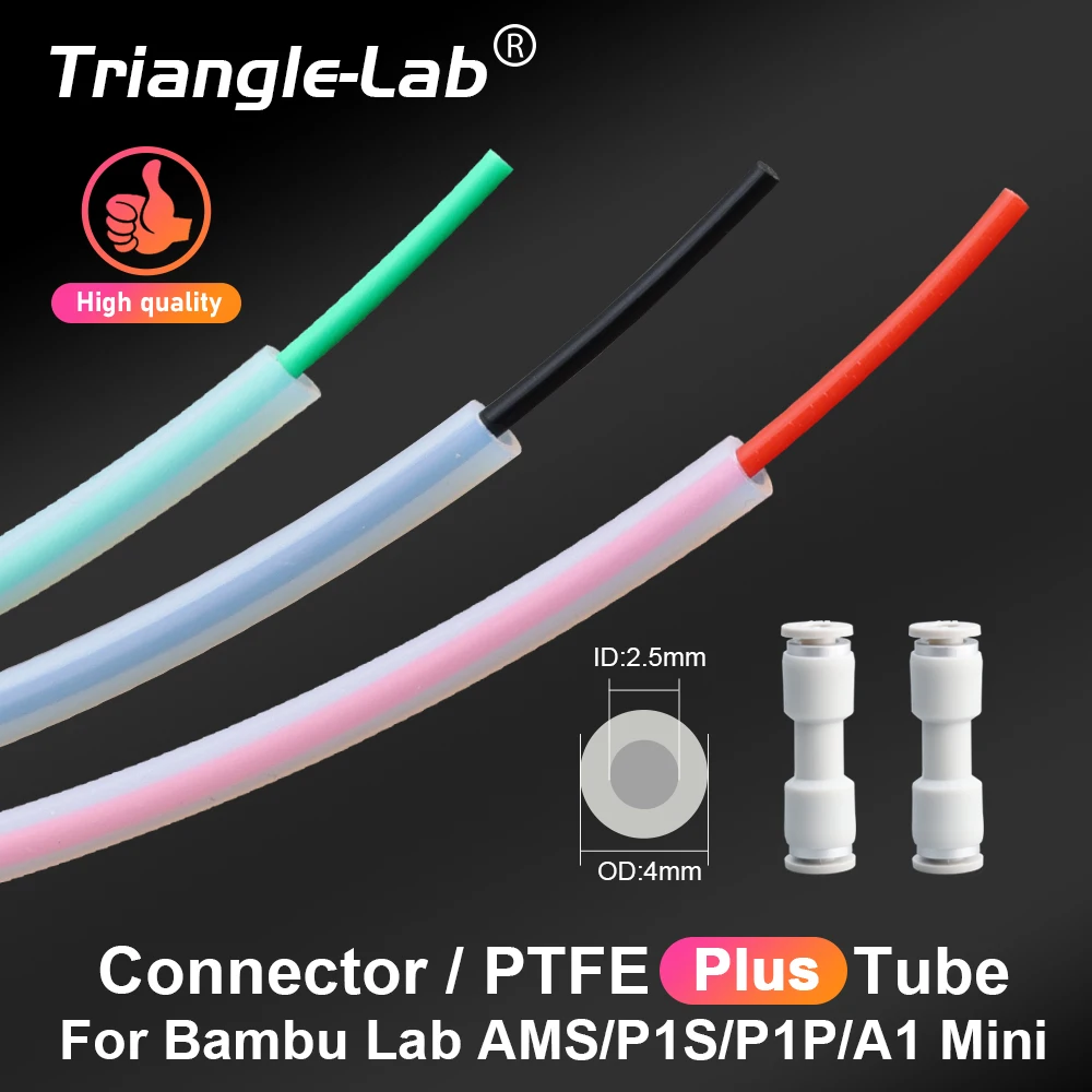 Полупрозрачная трубка trianglelab ptfe plus
