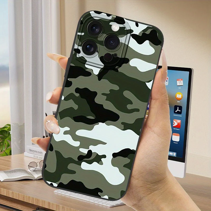 Чехол для телефона с 3d камуфляжным узором одуванчика для iphone 16 - Фотография_2