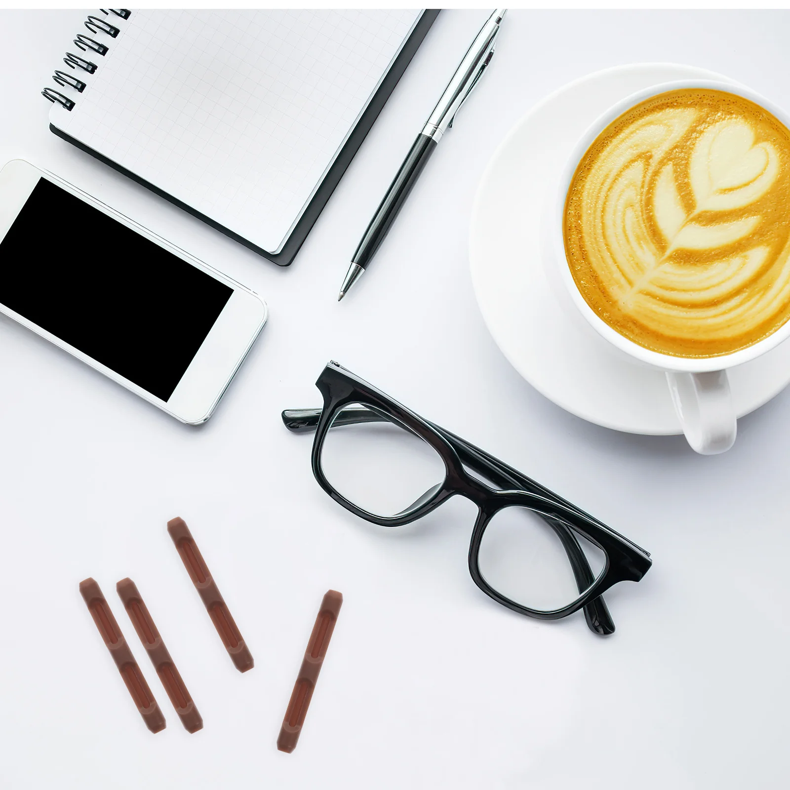 10 пар противоскользящих амбушюр для очков - Фотография_5