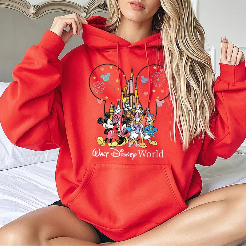 Женская толстовка с принтом микки и друзей disney - Фотография_5