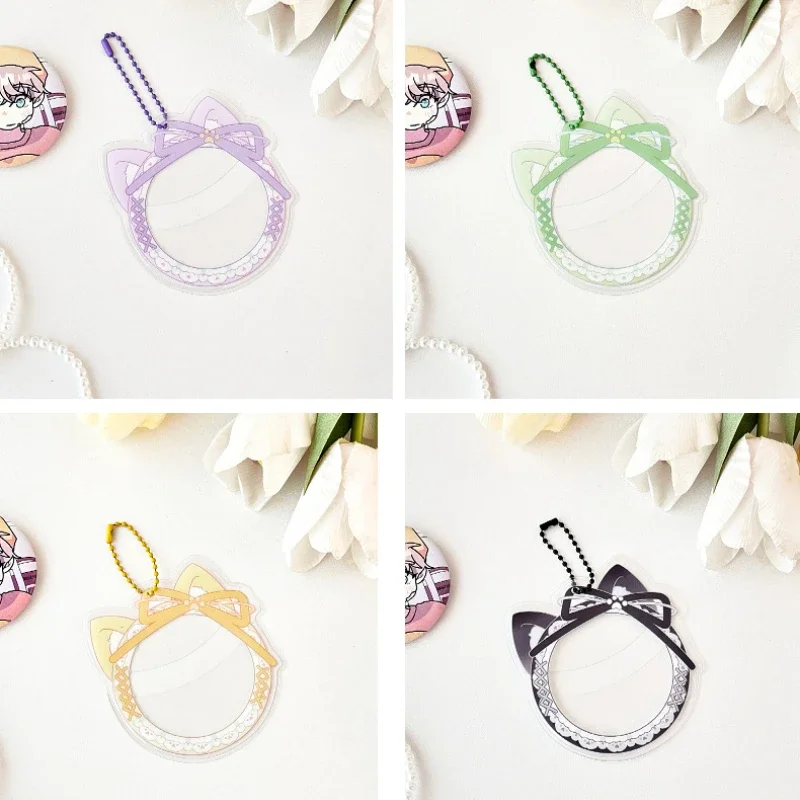Kawaii cat ear bow кружевной держатель - Фотография_6
