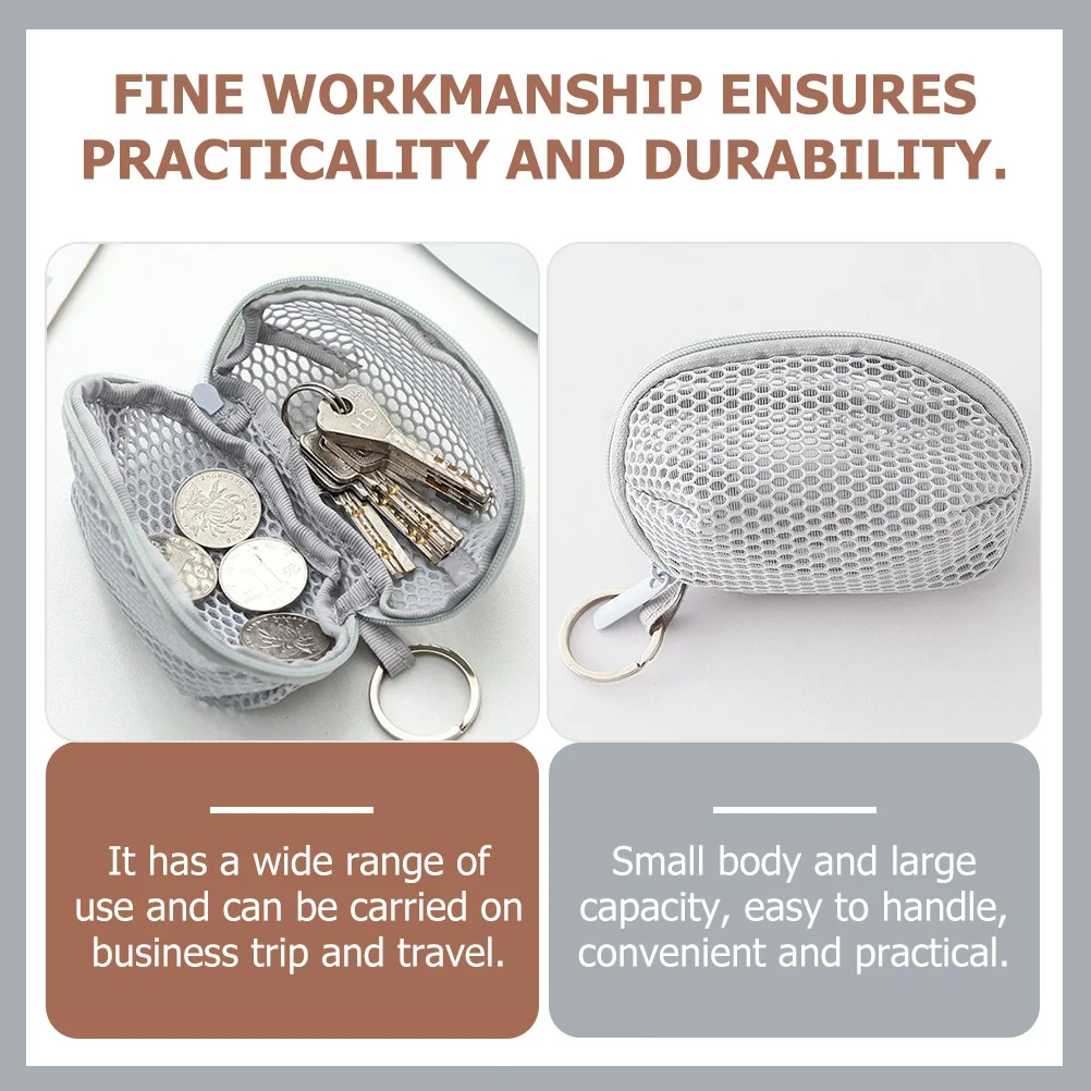 Прочная легкая сетчатая косметичка - Фотография_3