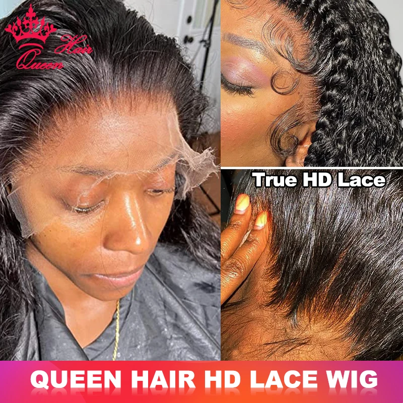 Real invisible hd lace wigs deep